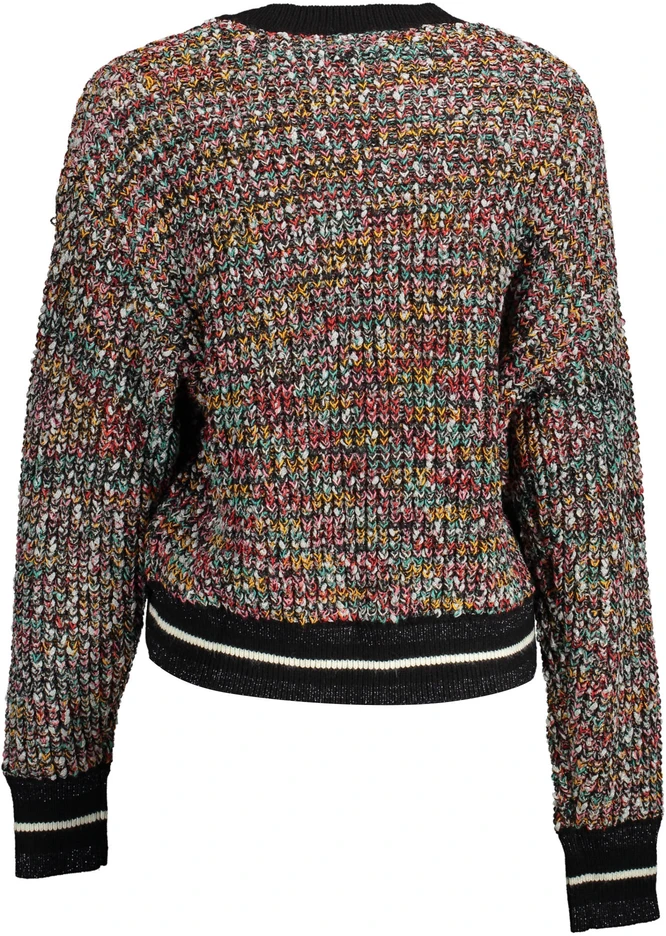 Megztinis DESIGUAL 22WWJF05_NERO_2000 (moterims), juoda