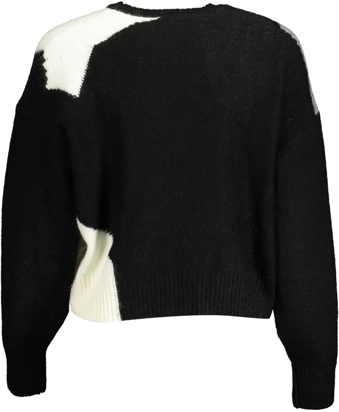 Megztinis DESIGUAL 22WWJF14_NERO_2000 (moterims), juoda