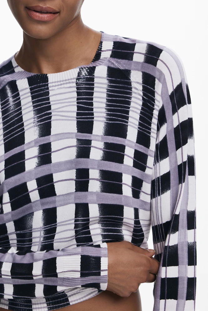 Megztinis DESIGUAL 25WWJF41_BI2000 (moterims), balta