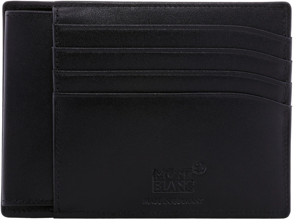 Mont Blanc Kortelių dėklas MONTBLANC MB130070 (vyrams), juoda, dydis 9X0,5X12 cm