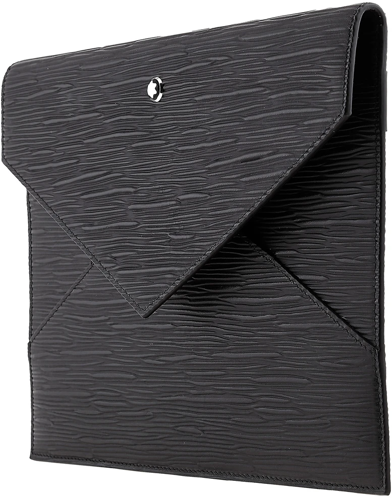 Mont Blanc Rankinė MONTBLANC MB130921 (vyrams ir moterims), juoda, dydis 29X0,5X21 cm