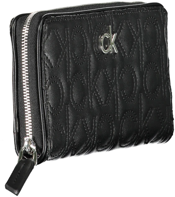 Piniginė CALVIN KLEIN K60K608607_NERO_BAX (moterims), juoda