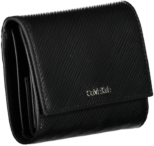 Piniginė CALVIN KLEIN K60K610267_NERO_BAX (moterims), juoda