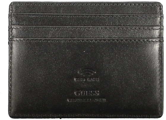 Piniginė GUESS JEANS SMVELELEA25_NEBLA (vyrams), juoda