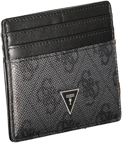 Piniginė GUESS JEANS SMVELELEA25_NEBLA (vyrams), juoda