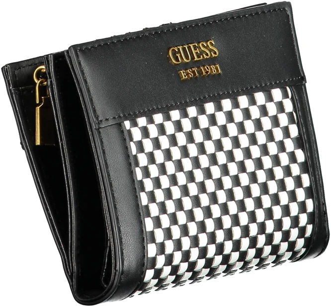 Piniginė GUESS JEANS WB787067_NERO_BLACK-MULTI (moterims), juoda