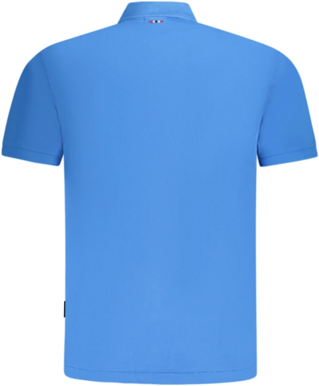Polo marškinėliai NAPAPIJRI NP0A4GB4ELBASJERSEY_BLB2W (vyrams), mėlyna