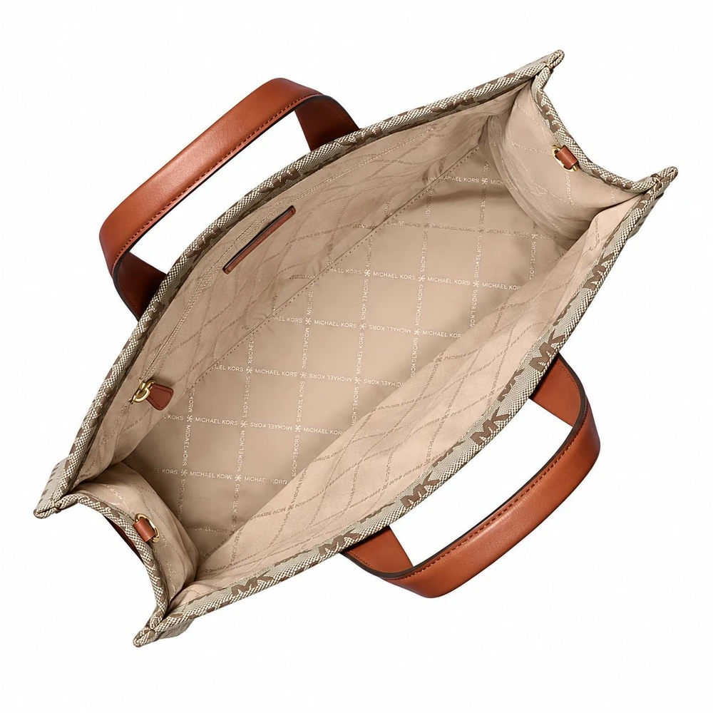 Rankinė MICHAEL KORS 38T5G3GT3BVAN (moterims), smėlio, dydis 39X30X12 cm