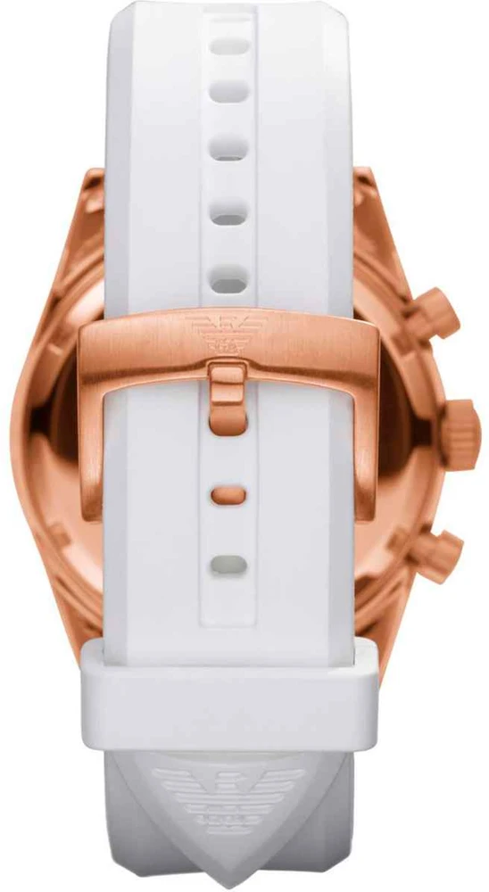 Rankinis laikrodis ARMANI AR5979 (vyrams ir moterims), rožinio aukso spalvos, dydis 43 mm