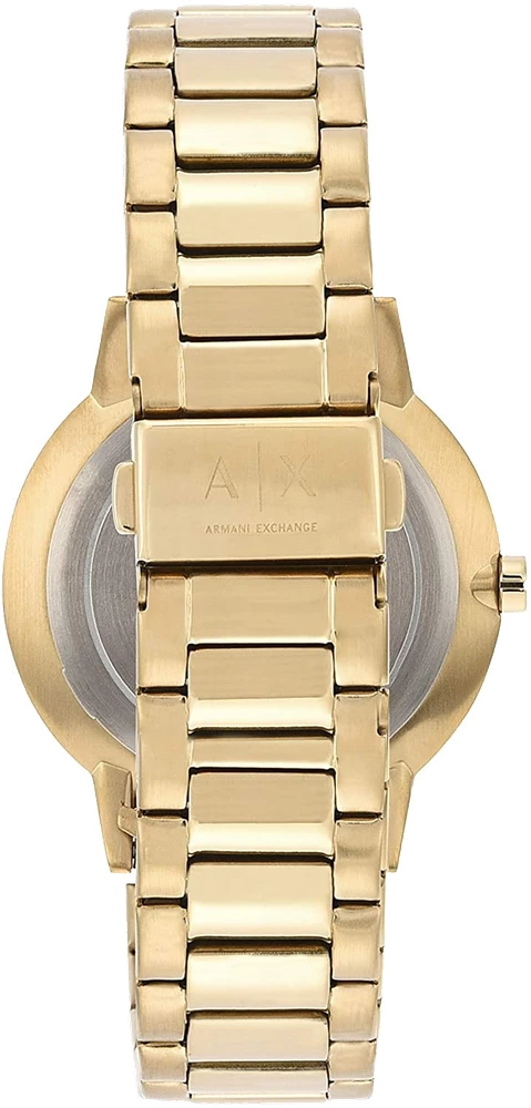 Rankinis laikrodis ARMANI EXCHANGE AX2707 (vyrams), aukso spalvos, dydis 42 mm