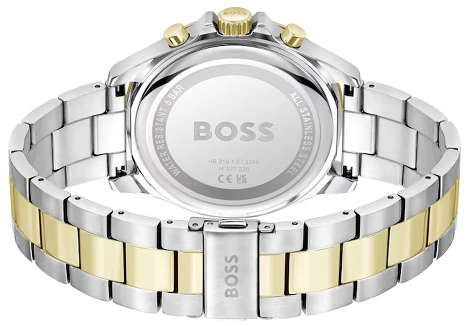 Hugo Boss Rankinis laikrodis BOSS 1514154 (vyrams), pilka, dydis 44 mm