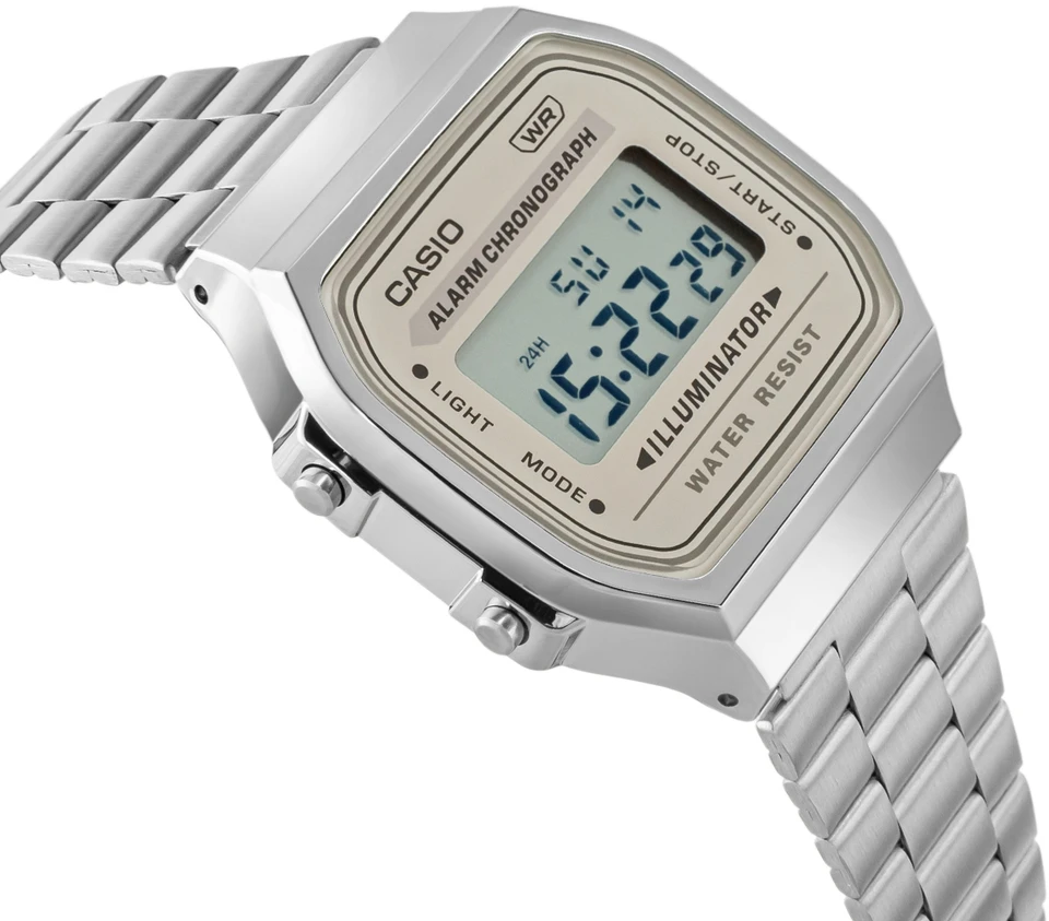 CASIO Retro Vintage UNISEX WATCH A168WA-8A + BOX