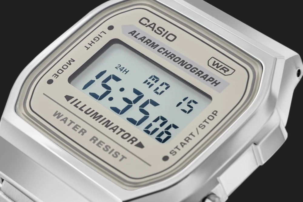CASIO Retro Vintage UNISEX WATCH A168WA-8A + BOX