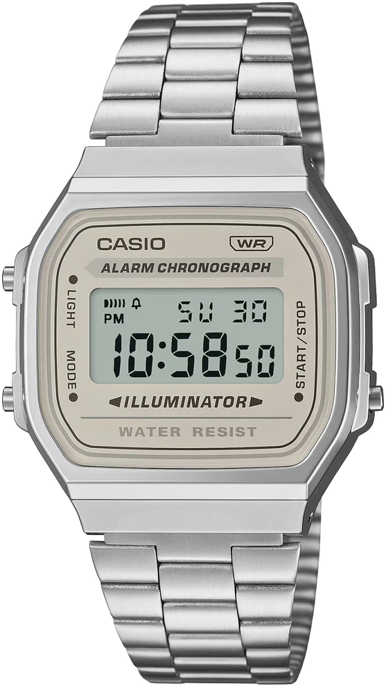 CASIO Retro Vintage UNISEX WATCH A168WA-8A + BOX