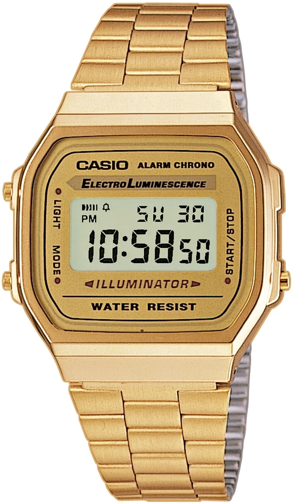 Rankinis laikrodis CASIO COLLECTION & VINTAGE A168WG-9EF (vyrams ir moterims)