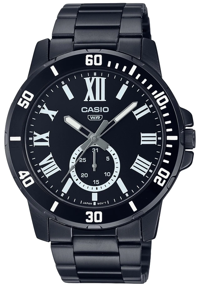 Rankinis laikrodis CASIO COLLECTION & VINTAGE MTP-VD200B-1BUDF (vyrams)