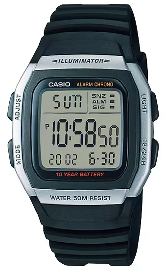 Vyriškas laikrodis CASIO W-96H-1AVDF su dėžute