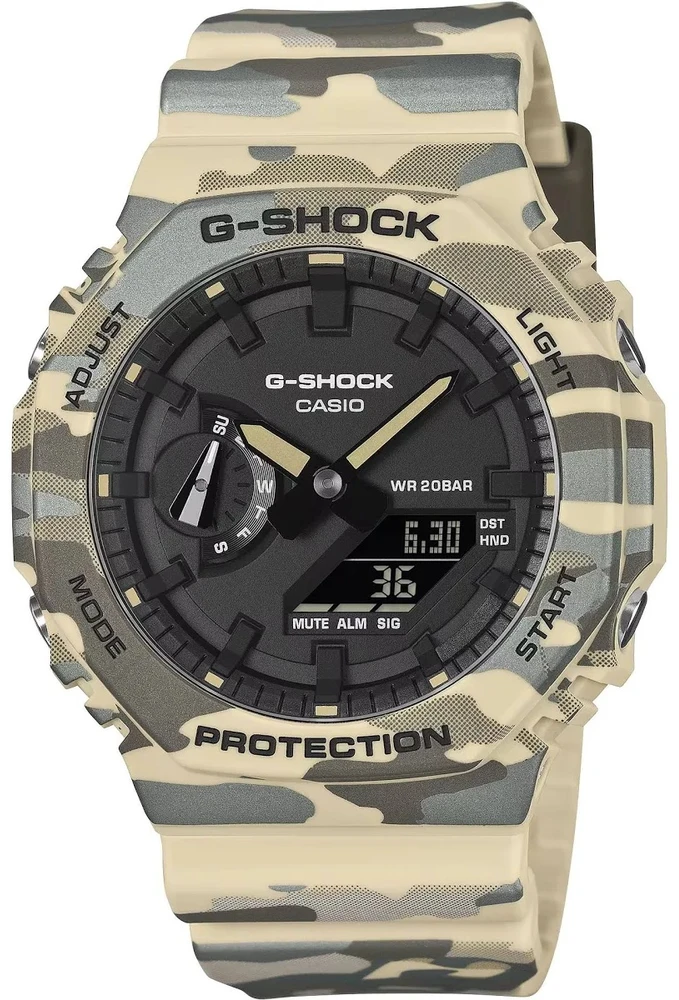 Laikrodis Casio G-shock Original GA-2100CM-5AER Carbon Core Guard
