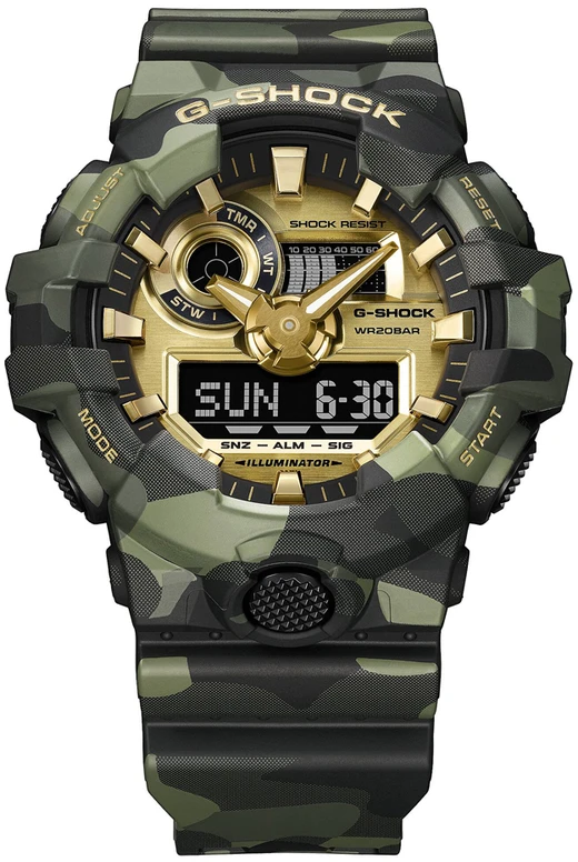Laikrodis Casio G-Skock Original GA-700CMG-3AER
