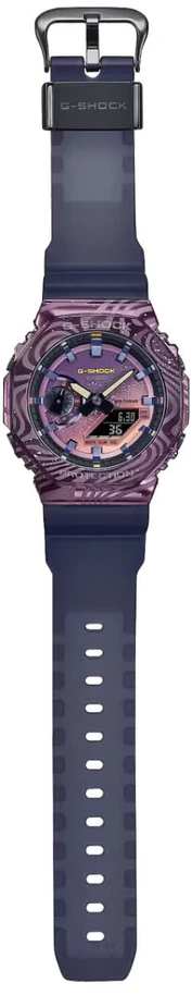 Rankinis laikrodis CASIO GM2100MWG1AER (vyrams), violetinė, dydis 49 mm