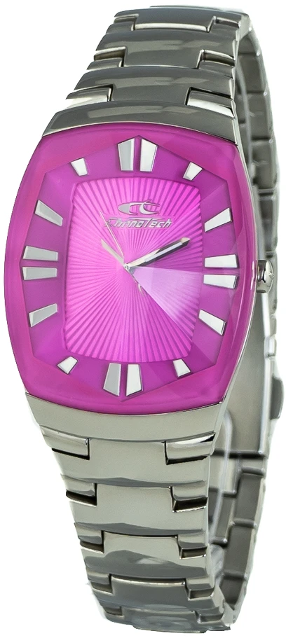Laikrodis CHRONOTECH CT7065L-25M. Kwarcowy, Kolor rožinė. Kobieta.
