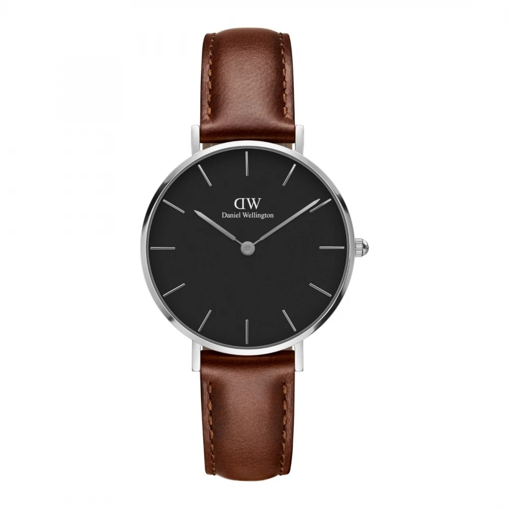 Laikrodis DANIEL WELLINGTON DW00100181. Kvarcas, Juoda Spalva. Unisex.