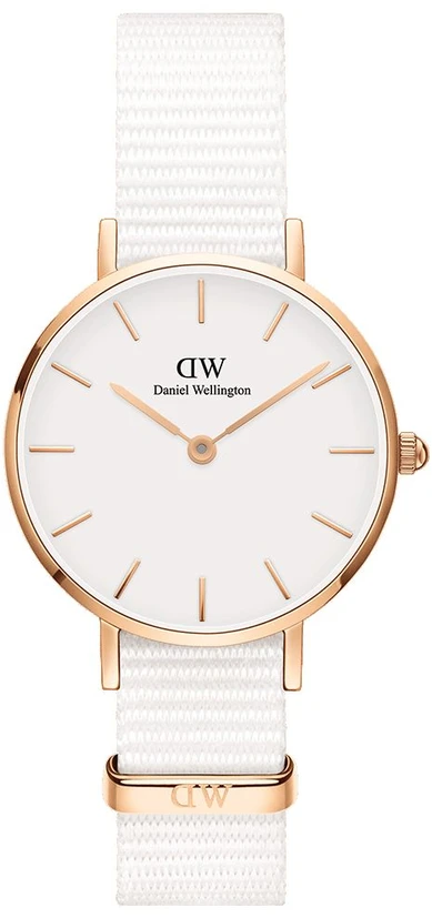 Laikrodis DANIEL WELLINGTON DW00100313. Kvarcinis, Balta Color. Moteriškas.