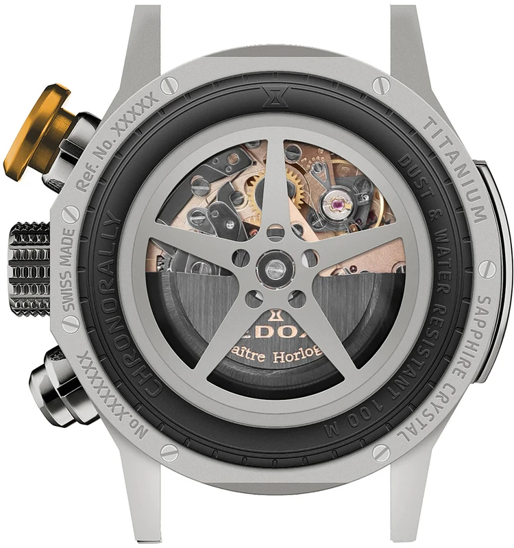 Rankinis laikrodis EDOX 01129-TTNJCN-BUNJ (vyrams)