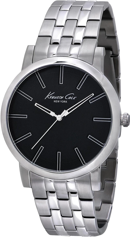 Laikrodis KENNETH COLE IKC9231. Kwarcowy, Kolor juoda. Mężczyzna.