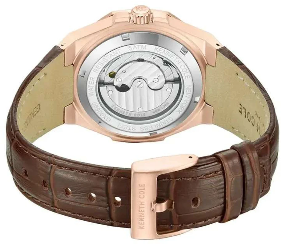 Rankinis laikrodis KENNETH COLE KCWGX0059002 (vyrams), rožinė, dydis 43 mm