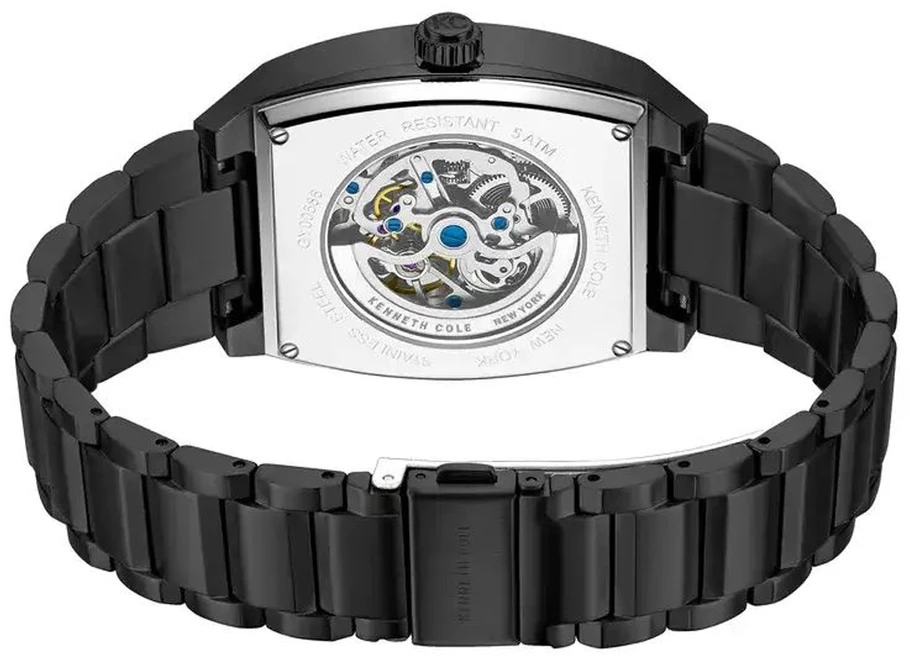 Rankinis laikrodis KENNETH COLE KCWGY0058601 (vyrams), juoda, dydis 40 mm