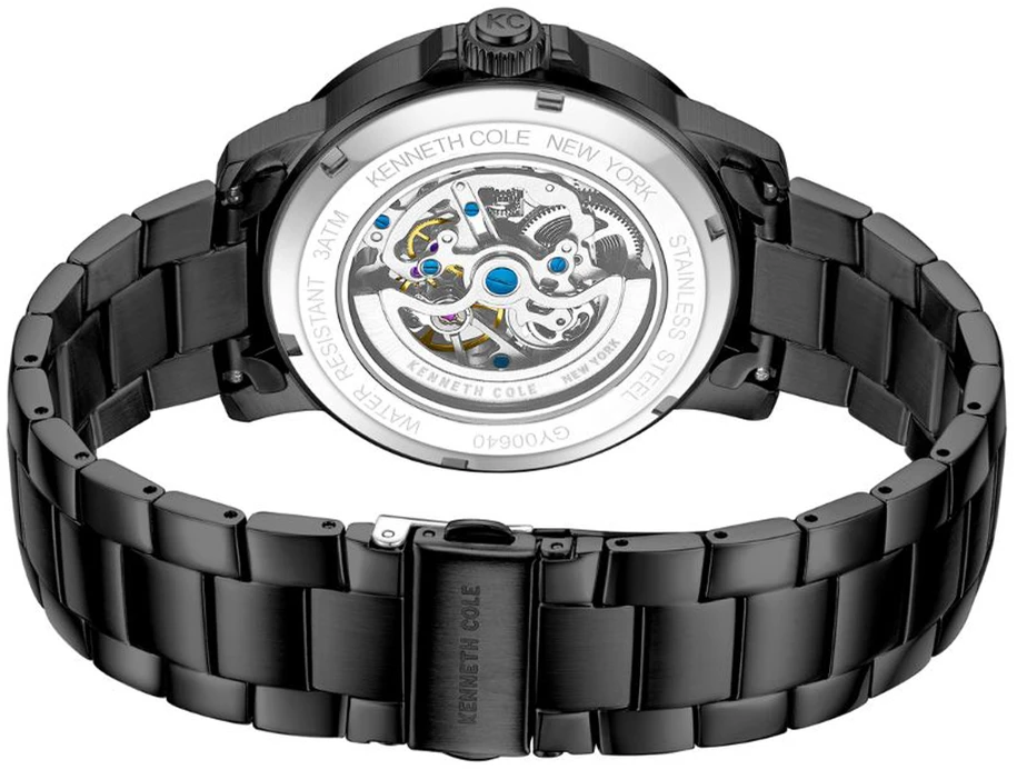 Rankinis laikrodis KENNETH COLE KCWGY0064001 (vyrams), pilka, dydis 44 mm