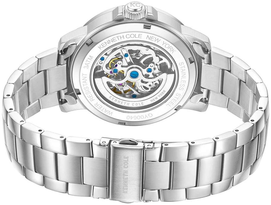 Rankinis laikrodis KENNETH COLE KCWGY0064002 (vyrams), pilka, dydis 44 mm
