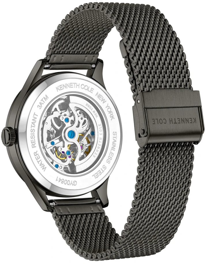 Rankinis laikrodis KENNETH COLE KCWGY0064103 (vyrams), pilka, dydis 42 mm