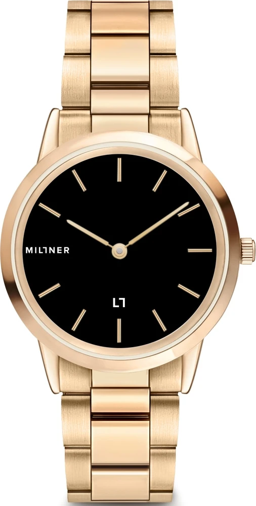 Laikrodis Millner Chelsea S · Rose Juodas