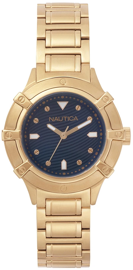 Laikrodis NAUTICA NAPCPR005. Kwarcowy, Kolor mėlyna. Kobieta.