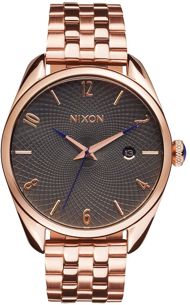 Rankinis laikrodis NIXON A4182046 (moterims), rožinio aukso spalvos, dydis 38 mm