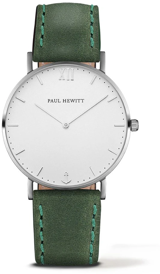 Laikrodis PAUL HEWITT PH-SA-SSTW12M. Kwarcowy, Kolor balta. Unisex.
