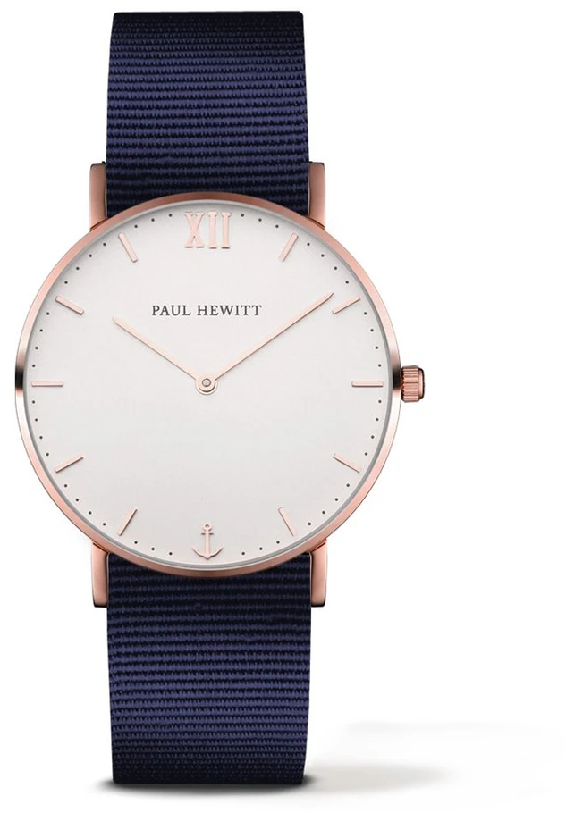Laikrodis PAUL HEWITT PH-SARSTWN20S. Kwarcowy, Kolor balta. Unisex.