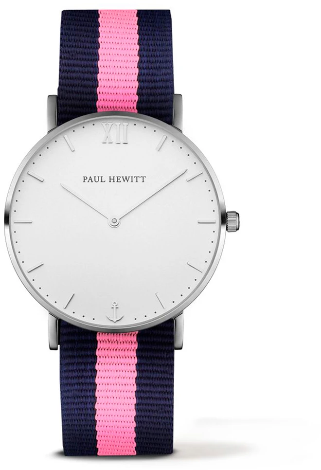 Laikrodis PAUL HEWITT PHSASSTWNLP20. Kwarcowy, Kolor balta. Unisex.