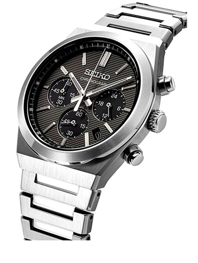 Vyriškas laikrodis Seiko SSB455P1 + BOX