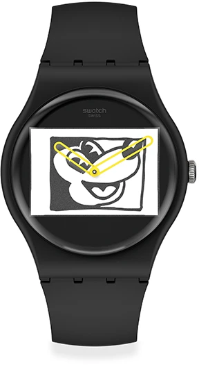 Rankinis laikrodis SWATCH SUOZ337 (vyrams ir moterims)