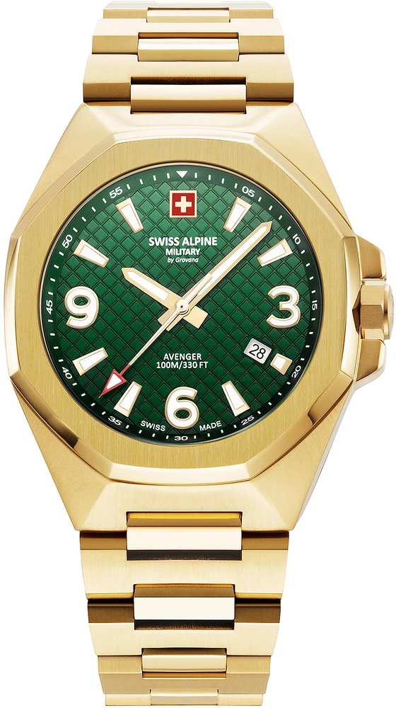 Rankinis laikrodis SWISS ALPINE MILITARY 7005-1114 (vyrams)