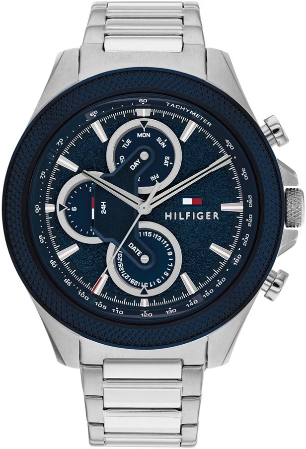 Vyriškas laikrodis Tommy Hilfiger Clark 1792080 mėlynas ciferblatas
