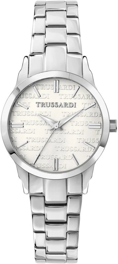 Laikrodis TRUSSARDI R2453141509. Kvarcinis, Balta Color. Moteriškas.