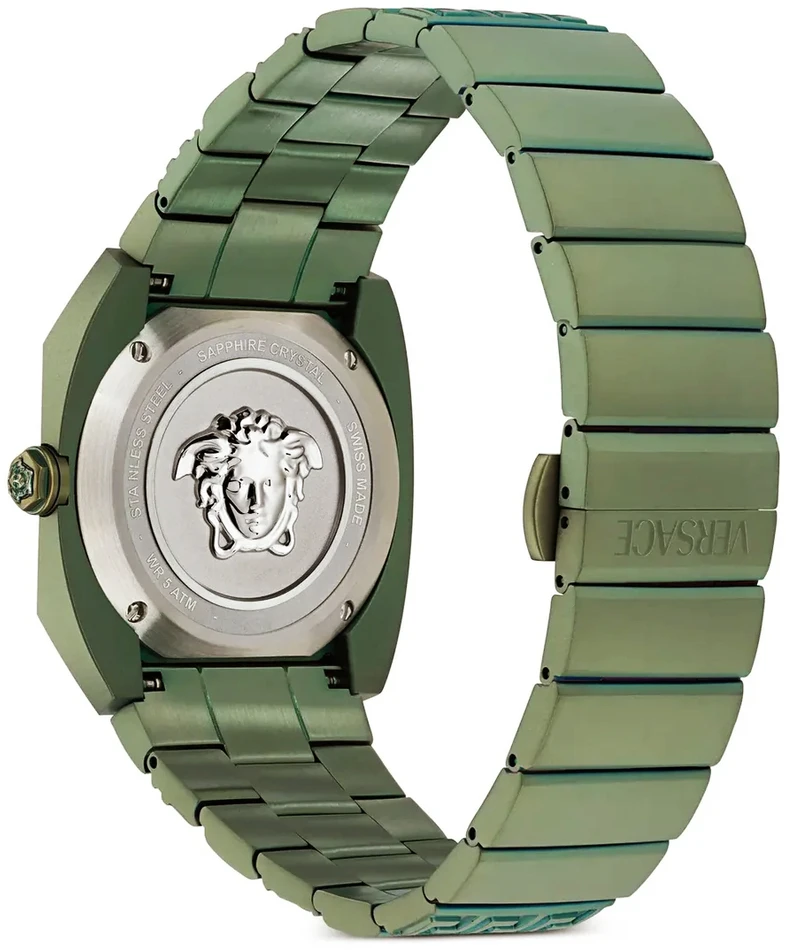 Rankinis laikrodis VERSACE VE8F00324 (vyrams), žalia, dydis 44 mm