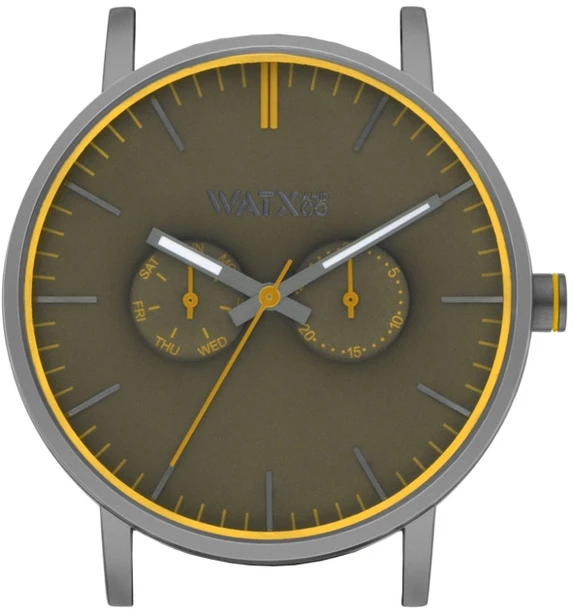 WATX&COLORS Laikrodis WATXANDCO WXCA2710. BOX, Kolor žalia. Unisex.