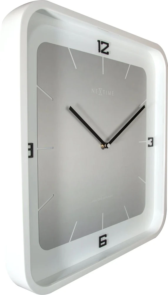 Laikrodis NEXTIME 3518WI. Laikrodis ścienny, Kolor balta. Unisex.