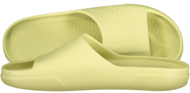 Šlepetės CALVIN KLEIN YM0YM01394_GIZA5 (vyrams), geltona