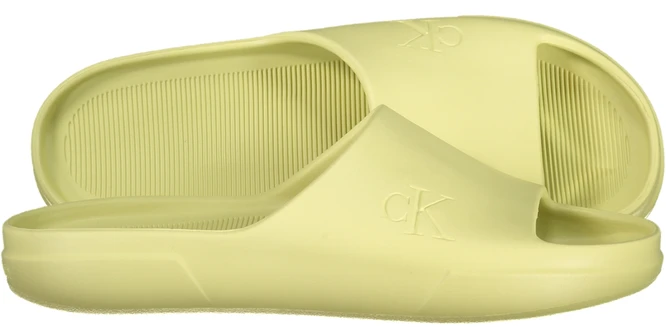 Šlepetės CALVIN KLEIN YM0YM01394_GIZA5 (vyrams), geltona
